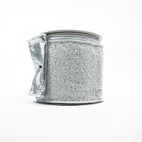 RIBBON SEQUIN EMBROIDERY 4X10YDS WHITE