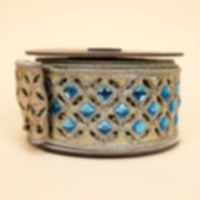 RIBBON DIAMOND LACE LIGHT BLUE ( 2 SIZES )