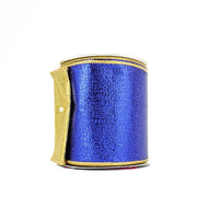 RIBBON METALLIC MESH ROYAL 4X10YDS ROYAL