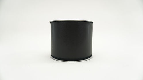 RIBBON 10YDS LEATHERETTE BLACK (2 SIZES)