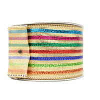 RIBBON CHRISTMAS CAROUSEL MULTICOLOR (2 SIZES)