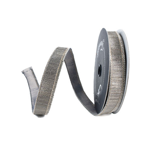 RIBBON MANHATTAN PEWTER ( 3 SIZES )