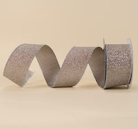 RIBBON PLATINUM GLITZ PLATINUM ( 2 SIZES )