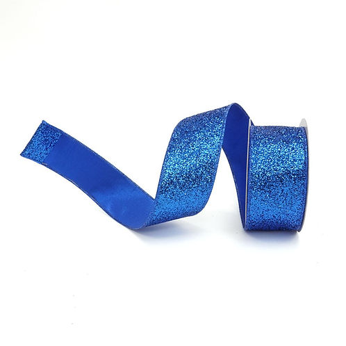 RIBBON 2.5" X 10YDS GLITTER MAGIC ( 2 COLORS )