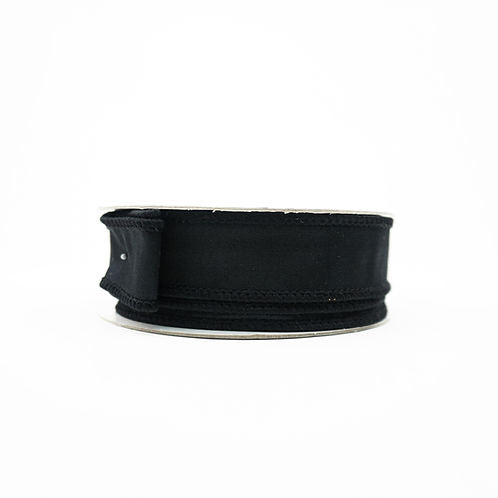 RIBBON 1" X 10YDS TAFFETA BLACK