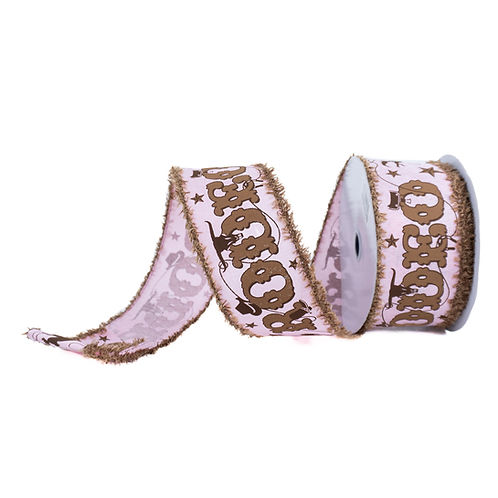 RIBBON 2.5" X 10YDS RODEO DRIFT ( 2 COLORS )