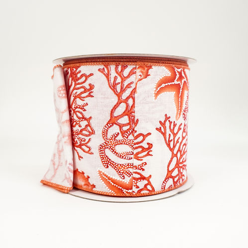RIBBON UNDER THE SEA RED (2 SIZES)