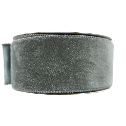 RIBBON 2.5" X 10YDS DELUXE VELVET ( 2 COLORS)