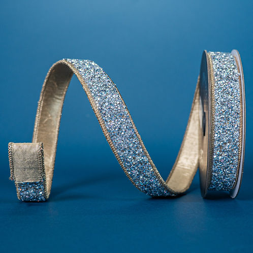 RIBBON ETERNAL SPARKLES IRIDESCENT ( 2 SIZES )