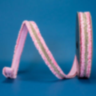 RIBBON 1" X 10YDS CHIC DAIMONDS ( 5 COLORS )