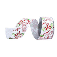 RIBBON MIXED CANDIES RED AND GREEN ( 2 SIZES )