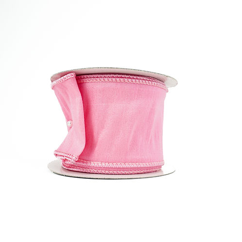 RIBBON 2.5" X 10YDS DUPION PINK
