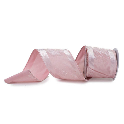 RIBBON 4" X 10YDS SHINY VELVET ( 7 COLORS )