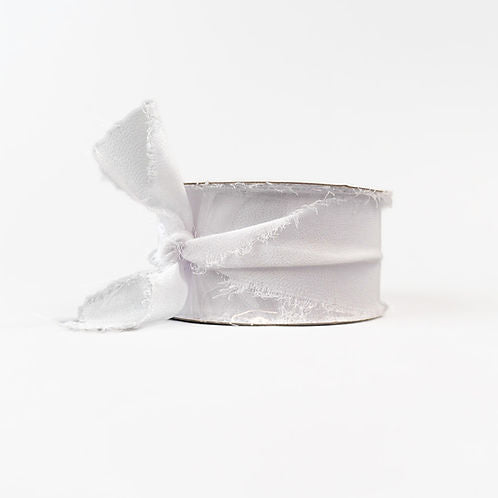 RIBBON 1.5" X 10YDS ALENA WHITE