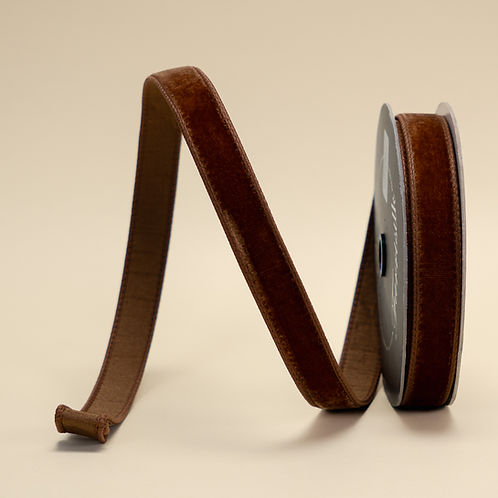 RIBBON VELVET PECAN ( 2 SIZES )