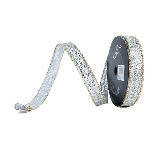 RIBBON PLATINUM REFLECTIONS PLATINUM ( 3 SIZES )