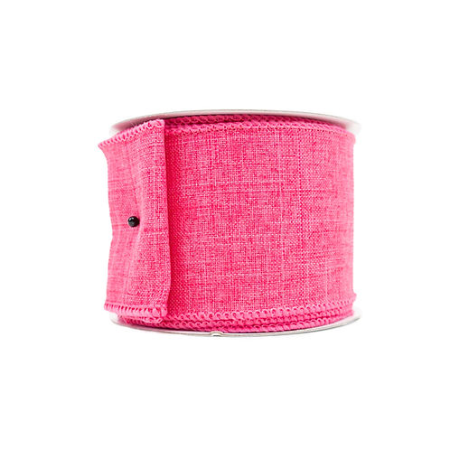 RIBBON 2.5" X 10YDS BURLAP ( 2 COLORS)