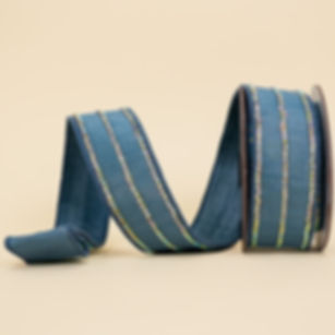 RIBBON 2" X 5YDS IRIDESCENT JEWEL ( 4 COLORS )
