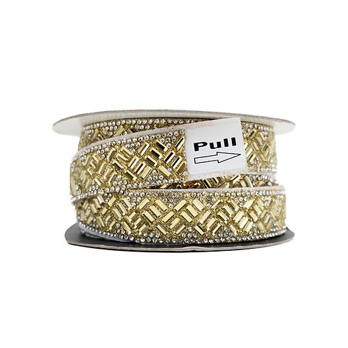 ADHESIVE RIBBON 1" X 10FT JUBILEE JEWEL ( 3 COLORS)