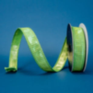 RIBBON PLEATED METALLIC MINT ( 3 SIZES )