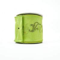 RIBBON SEQUIN SCAN 4X10YDS LIME
