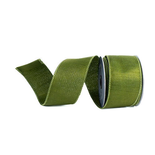 RIBBON 2.5" X 10YDS SUPER SATIN OLIVE