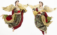 Flying Angel with Instrument, Assortment of 2- 16 Inches