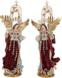 Grand Angel with Creche, Assortment of 2 - 37 Inches