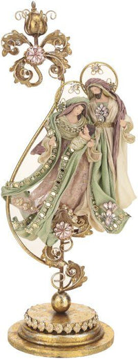 Holy Family on Pedestal - 23.5 Inches
