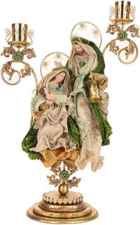 Holy Family on Pedestal  -26.5 Inches