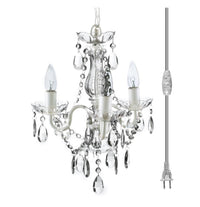 Melody 3 Light Crystal Chandelier