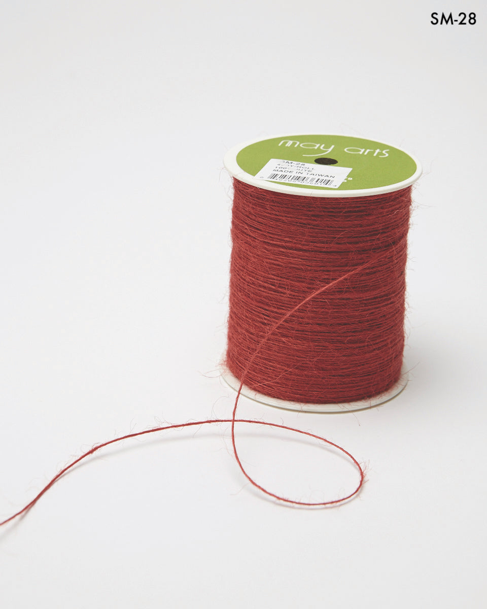 1 Millimeter 100% Jute Burlap String Cord Ribbon – SM-28 Bittersweet