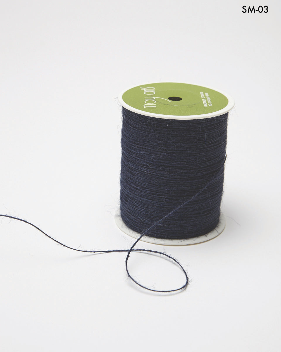1 Millimeter 100% Jute Burlap String Cord Ribbon – SM-03 Navy