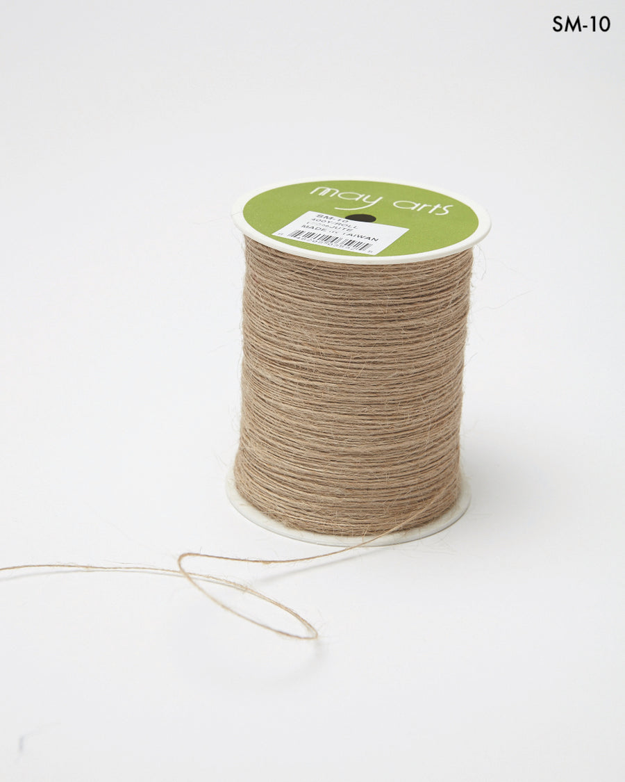 1 Millimeter 100% Jute Burlap String Cord Ribbon – SM-10 Natural