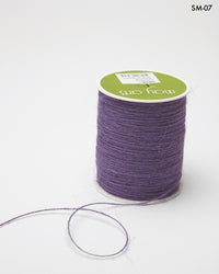 1 Millimeter 100% Jute Burlap String Cord Ribbon – SM-07 Lavender