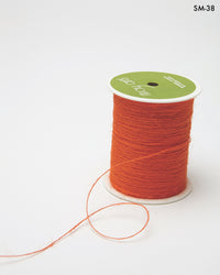 1 Millimeter 100% Jute Burlap String Cord Ribbon – SM-38 Orange