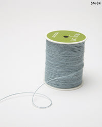 1 Millimeter 100% Jute Burlap String Cord Ribbon – SM-34 Light Blue