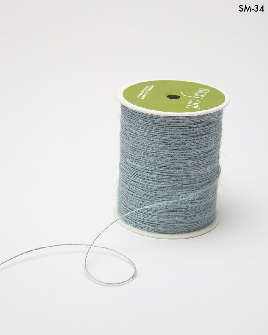 1 Millimeter 100% Jute Burlap String Cord Ribbon – SM-34 Light Blue