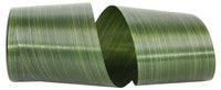Aspidistra Leaf Decor Ribbon 4 Inch Hunter 25Yds