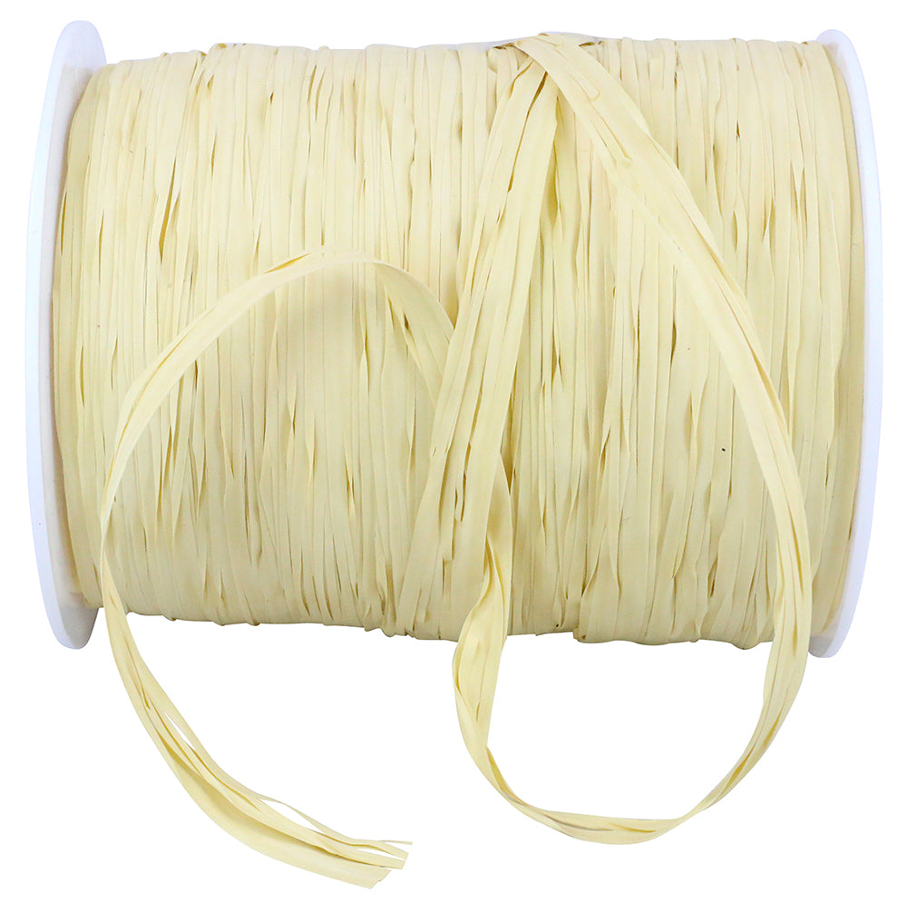 Natural Raffia 3/8 Inch Europa Rd 100 Yards