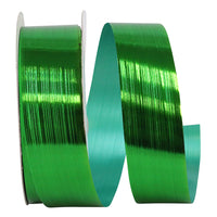 Emerald Metallic Ribbon 1-1/4 Inch for Wreaths and Bows