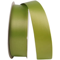Moss 1-3/8 Inch Polypro Satin Finish Ribbon for Wreaths