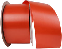 Rust 2-1/2 Inch Polypro Satin Finish Ribbon for Wreaths