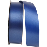 Navy Embossed Polypro Satin Finish Ribbon 1-3/8 Inch