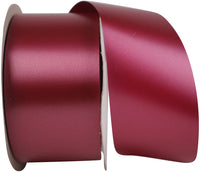 Burgundy 2-1/2 Inch Polypro Satin Finish Ribbon