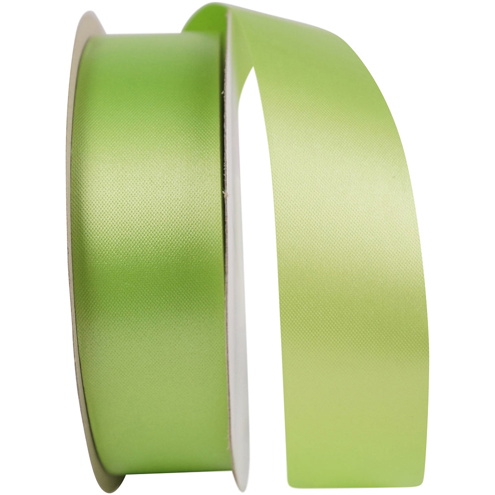 Lime Embossed Polypro Satin Finish Ribbon 1-3/8 Inch