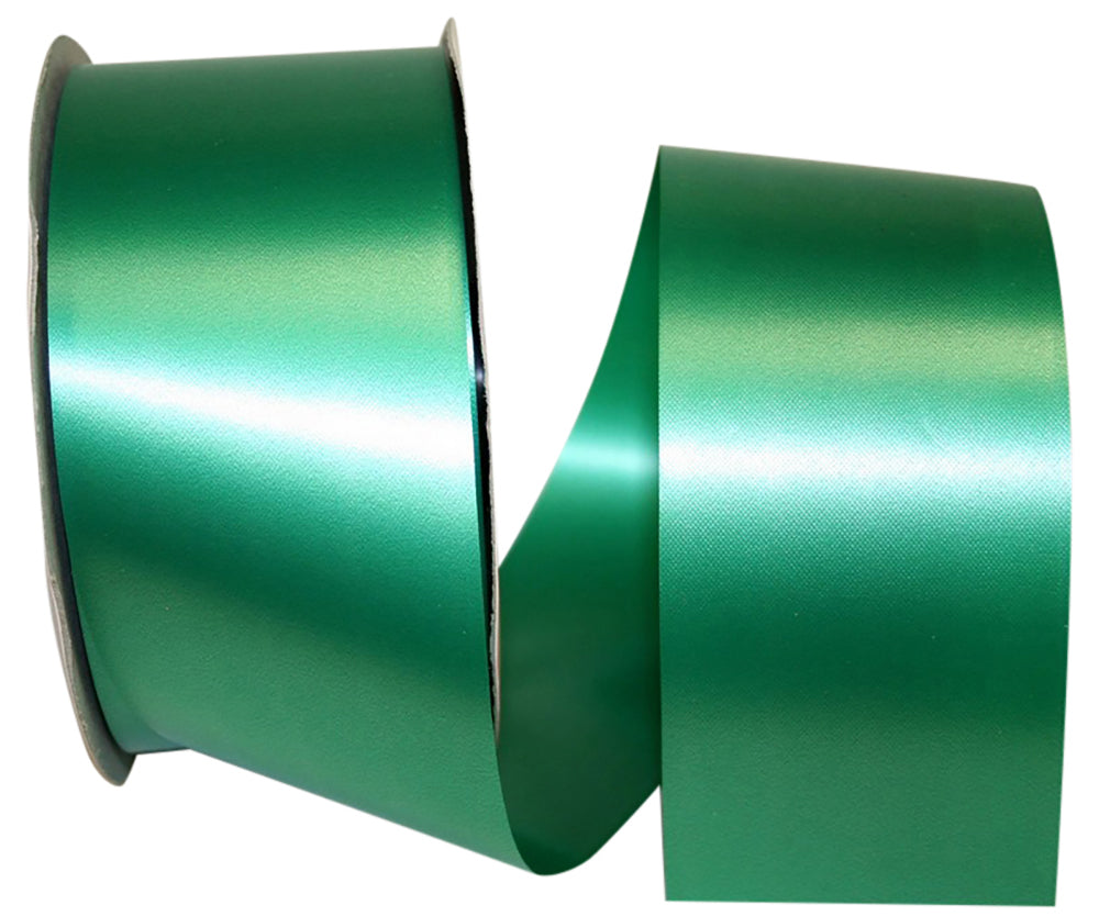 Emerald 2-1/2 Inch Polypro Satin Finish Ribbon for Wreaths