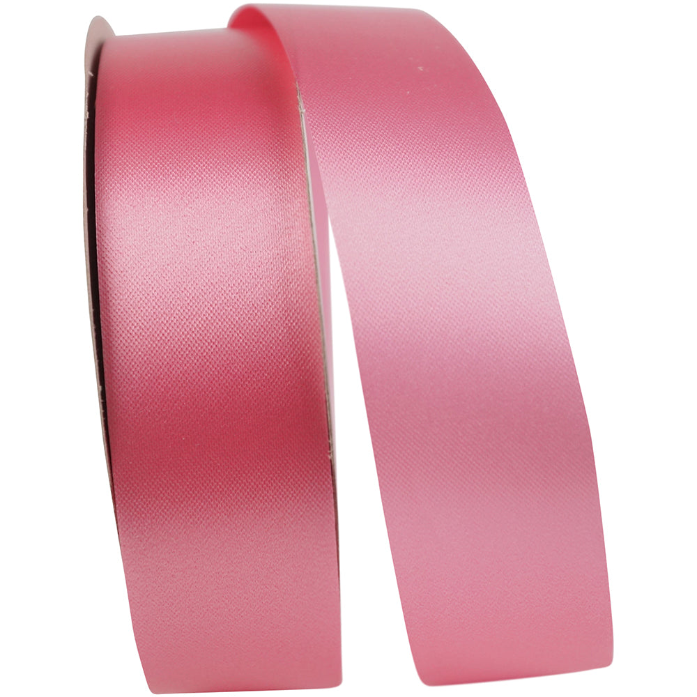 Coral Embossed Polypro Satin Finish Ribbon 1-3/8 Inch 100 Yards
