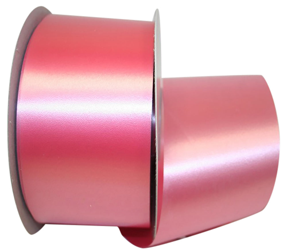 Coral 2-1/2 Inch Polypro Satin Finish Ribbon for Wreaths
