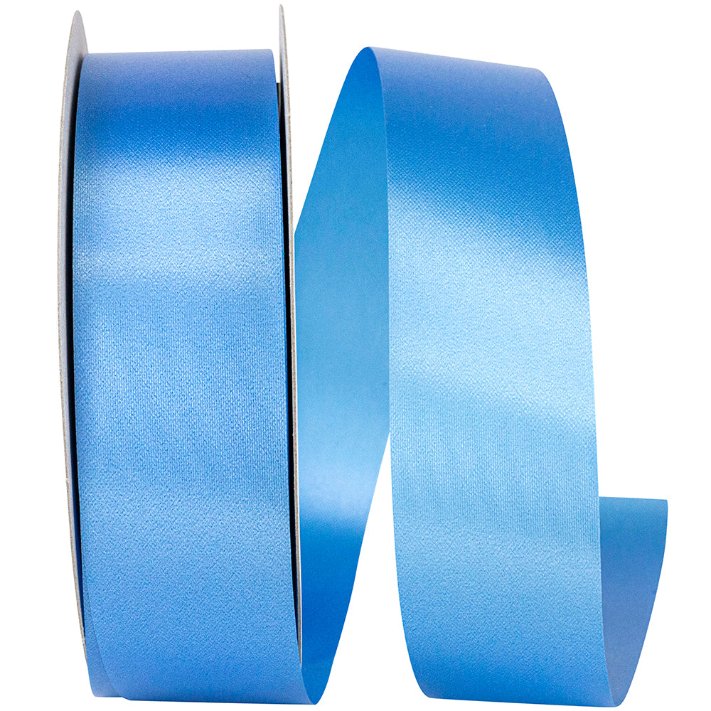 Turquoise 1-3/8 Inch Polypro Satin Finish Ribbon